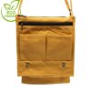 Cotton Messenger Bag Yellow 1